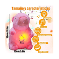 thumbnail image 5 of Peluche Capibara Ansiedad Dormir Música Belug Rosa, 5 of 5