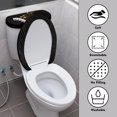 thumbnail image 3 of ZIATUBLE Piano Keys Toilet Tank Lid Cover and Toilet Seat Lid Cover Music Toilet Covers 2 Pieces Set Soft Seat Covers Tank Lip Covers Easy to Install Toilet Seat Lid Cover, 3 of 7