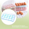 thumbnail image 4 of MesaSe 15 Grid Egg Storage Box Refrigerator Storage Containers with Lid Fresh Keeping Boxes Household Eggs Holder for Kitchen, 4 of 10