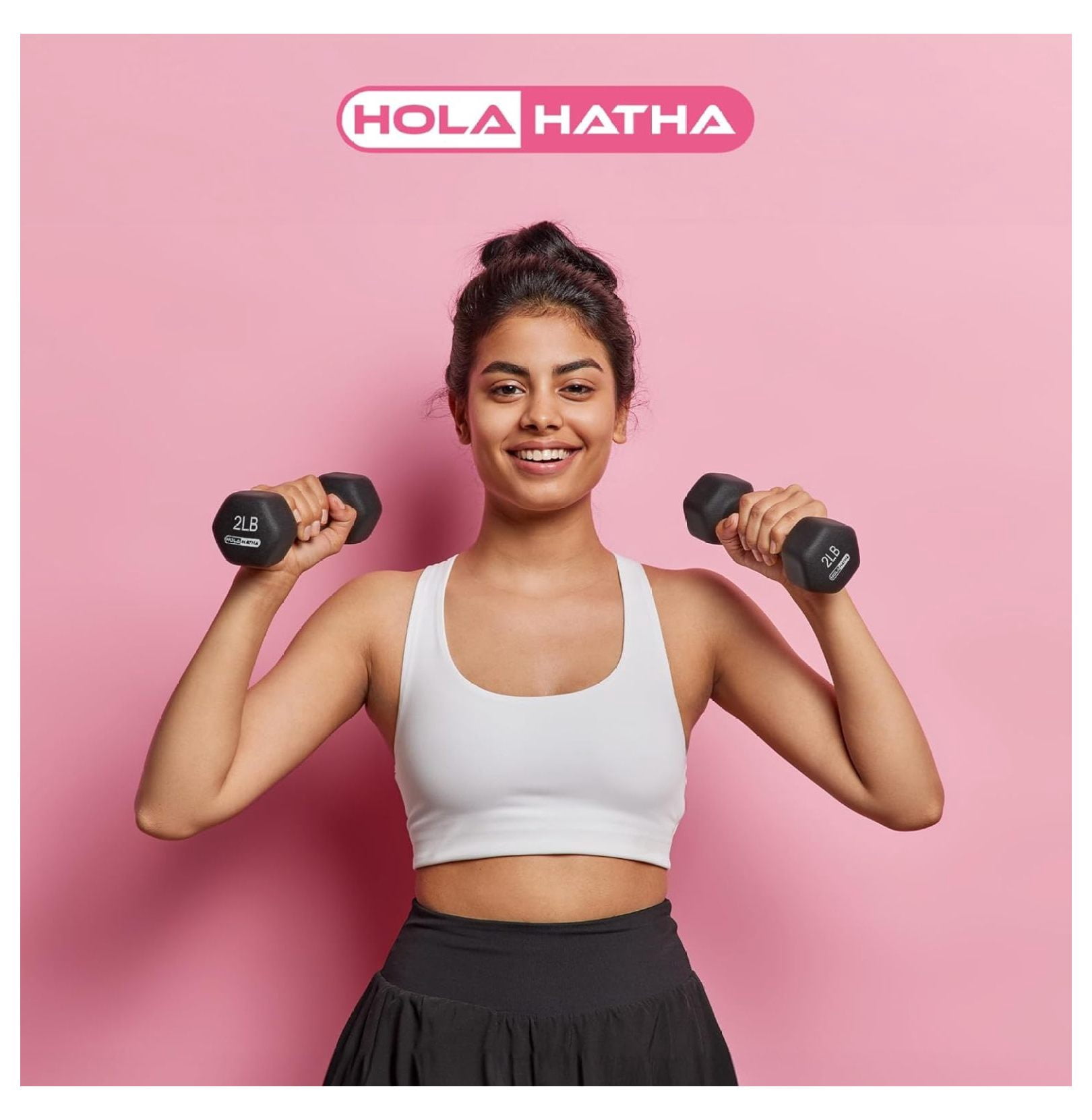 Neoprene Dumbbell Free Hand Weight Set with Rack, Ideal for Home Exercises to Tone and Definition