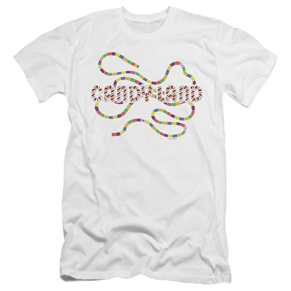Candy Land Candy Land Board S/S Adult 30/1 T-Shirt White