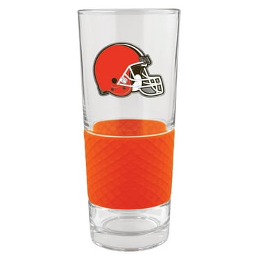 Cleveland Browns 22oz. Pilsner Glass with Silicone Grip
