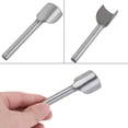 thumbnail image 4 of Semicircle Punch Tools, Solid Semi Circular Leather Cutting A3 Steel 15-40mm For End Processing Of Wallet Card Case,Belt, Leather Craft, 4 of 8