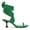 Green, variant on Women Fashion Ring Toe Ankle Wrap Sandals Wide Strap Lace Up Low Heels Chic Party Dressy Summer Shoes Size 9.5 Red