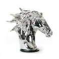 thumbnail image 4 of HomeRoots Modern Silver Horse Head Sculpture - 22 x 25 x 11, 4 of 5