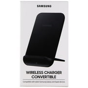Samsung Wireless Charger Convertible Qi (Pad/Stand) - Black (EP-N3300TBEGUS)