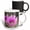 Multicolor, variant on 3drose, Arizona. Flowers on Engelmanns Hedgehog Cactus, Organ Pipe Cactus N.m, 11oz Two-tone Black Mug