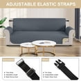 thumbnail image 3 of CHOK 100% Waterproof Sofa Cover Non Slip Couch Cover Machine Washable Slipcover Leakproof Furniture Protector for Dogs Kids Pets  Dark Gray  Sofa, 3 of 8