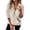 White, variant on Gkeoshab Fall Sweaters for Women Women's Oversized Sweaters 2026 Fall Outfits Trendy Crewneck Knit Fashion Pullover Tops Light Ashy L