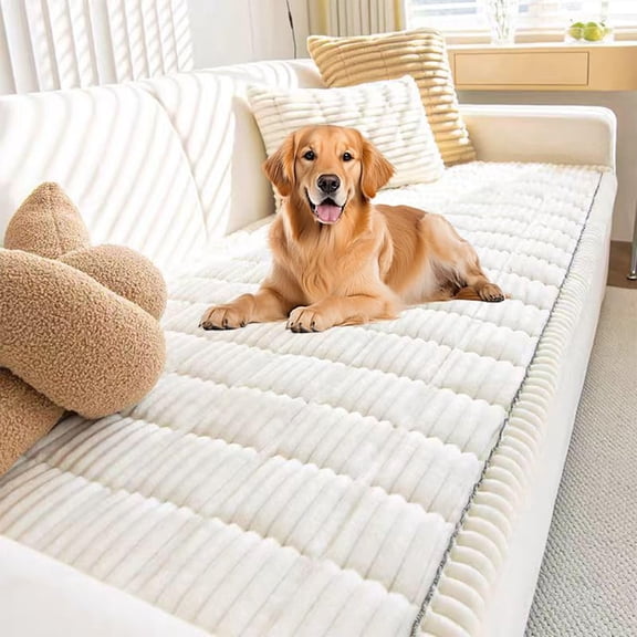 Pawbaby Couch Cover, Couch Cover for Dogs Washable Non-Slip Pet Friendly Sofa Protector for Pets