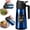 Black, variant on YARRAMATE 2-in-1 Olive Oil Sprayer & Dispenser with Stickers, 16oz Dark Glass Oil Bottle for Cooking (Black)