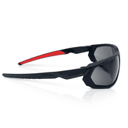 Jackson Safety Safety Glasses - HyperGuard F-Series - Smoke Lens - Black Full Frame - STA-CLEAR Anti-Fog