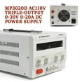 thumbnail image 4 of 11*7.87*5.9 Rectangular White MP3020D 30V 20A DC Power Supply Variable Adjustable High Precision Digital Cord, 4 of 20