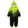 thumbnail image 5 of Halloween Boy's Onesie, Hooded Zipper Jumpsuit, Matching Family Elastic Loungewear for Halloween, 5 of 7