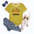 thumbnail image 3 of Amazon Wish Camiseta casual de moda con cuello redondo y mangas cortas que aporta un diseño original divertido y moderno. Ropa informal, 3 of 4
