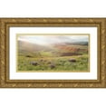 thumbnail image 1 of Murdock, Ramona 14x9 Gold Ornate Wood Framed with Double Matting Museum Art Print Titled - Evening Glow II, 1 of 4