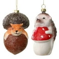 thumbnail image 4 of Shoreew Christmas Tree Decoration Squirrel Hedgehog Christmas Ball Ornaments Xmas Holiday Decor for Home Table Fireplace Office, 4 of 6