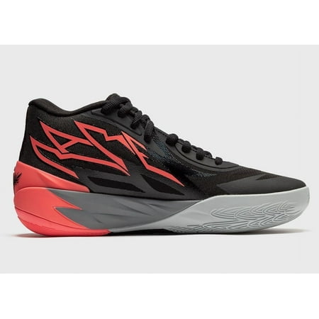 Puma LaMelo Ball MB.02 378287-01 Men's Black/Sunset Glow Basketball Shoes NR1913 (10)