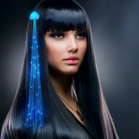 - FlashingBlinkyLights Hair Sparkle Clip Extensions
