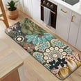 thumbnail image 5 of Vintage Pioneer Flower Collage Kitchen Rug Mat,Kitchen Runner Rugs Non Skid Washable,Decorative Kitchen Floor Mats for Kitchen,Sink,Laundry,17"x47.2", 5 of 7