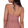 thumbnail image 2 of Ruffle Halter Underwire Tankini Top Swimsuit, 2 of 6