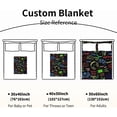 thumbnail image 7 of Yibo Video Gaming Blanket Flannel Soft and Comfortable Anti-static Bed Sofa Blanket, 7 of 7