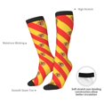 thumbnail image 5 of Flag Of Spain Knee High Socks for Women Long Leg Warmers Socks, 5 of 7
