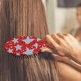 thumbnail image 4 of Pop Art Hair Brush, Colorful Abstract Detangler Paddle Comb, Soft Bristle Cushion Brush for Wet & Dry Hair, Stylish Hairbrush for Women Men Kids, Birthday Gift Ready, 4 of 8