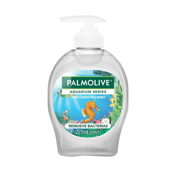 Jabón Líquido para Manos Palmolive Decor Series Aquarium Remueve Bacterias 221 ml