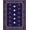 Navy Blue, Pattern 4, variant on ODIKA 4'x6' Traditional Blue Washable Area Rug for Home Office, Under Desk, Non-Slip Chair-Friendly, Flatwoven