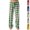 Green, variant on HAJWOH Womens Pants Plaid Drawstring Warm Bottoms Winter Holiday with Elastic Waist with Pockets