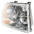 thumbnail image 3 of VioziteGam for Ford for Expedition 2003-2006 2pcs Headlight Left and Right Clear Lens Chrome Interior FO2502181, 3 of 10