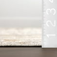 thumbnail image 2 of Nuloom Sia SplashGuard Vintage Floral Machine Washable Area Rug, 2' 6" x 8', Runner, Sia Beige, 2 of 9