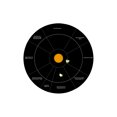 thumbnail image 4 of Ez Aim Reactive Paper Shooting Targets, 12"W x 12"H, 10-Pack, Multi, 4 of 7