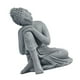 thumbnail image 5 of EeaseMX 1 estatua de Buda de arenisca, figura zen, artesanía decorativa para el hogar (gris), 5 of 8