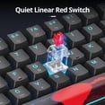 thumbnail image 2 of Teclado Mecánico para Juegos Ussixchare 65% con 68 Teclas y Switches Rojos, 2 of 7