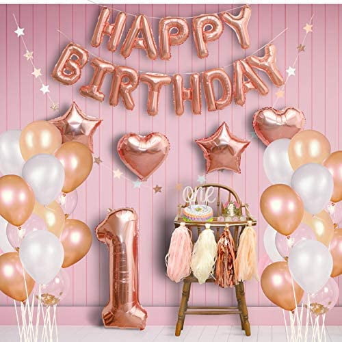 38 Pièces De Fournitures De Fête D'anniversaire Barbie Comprenant Des Ballons, Une Bannière Et Des Décorations De Gâteau Acheter à Prix Bas - Livraison Gratuite, Avis Réels Avec Des Photos