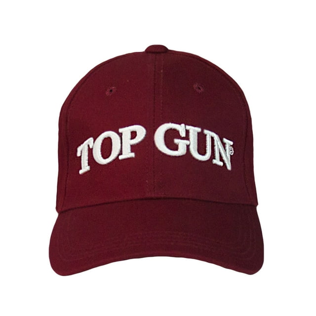 Top Gun® Official Embroidered Logo Cap (Burgundy)