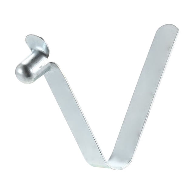 Lot de 6 Pinces à Ressort en Acier, Extensibles et Durables, Design Creux à Tête Unique de 6,3 mm pour Tubes Ronds/carrés, Pinces pour Arbre de Kayak, Portée de Poids de 20-140g, Modèle M2159