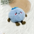thumbnail image 4 of XIANXIAN 14CM Cute Blueberry Plush Pillow Kawaii Fruit Gifts Stuff Hugging Plushies Gift Soft Novelty Pillow Cushion Seat Decor for Gift Home Decor, 4 of 6