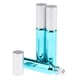 thumbnail image 2 of 3 frascos de perfume con rodillo para aceites esenciales, mini viales de vidrio. Cielo azul, 2 of 9
