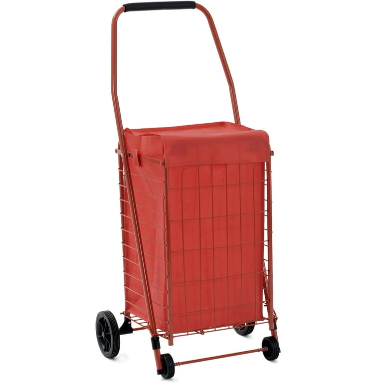 Free Shipping! Sandusky FSC3012 Folding Shopping Cart 66lb