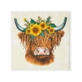 thumbnail image 5 of DIAMOND DOTZ® Sunflower Cow Special Edition Diamond Painting Kit, 5 of 12