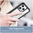 thumbnail image 5 of Allytech for iPhone 14 Pro Max Case, Clear Back Cover Hard Shell Rugged Hybrid Shockproof Cell Phone Case for Apple iPhone 14 Pro Max, Black, 5 of 8