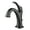 Matte Black, variant on KRAUS Arlo Brushed Gold Basin Bathroom Faucet with Lift Rod Drain and Deck Plate