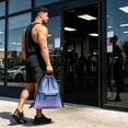 thumbnail image 6 of Lightweight Drawstring Sackpack with Breathable Mesh Construction and Adjustable Straps for Athletic Training Travel Essentials, 6 of 6