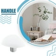 thumbnail image 3 of Advancent Espacio con elegantes perillas de cajón de tocador, manija de puerta de apariencia linda, suave y duradera, ampliamente Decoración del hogar blanco, 3 of 6