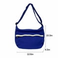thumbnail image 5 of HAWEE Crossbody Bag for Women and Men Canvas Shoulder Bag Hobo Handbag Big Capacity Messenger Bag with Multiple Pockets, 5 of 8