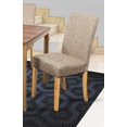 thumbnail image 3 of Comedor Angy Beige 6 Sillas en Madera y Cubierta en Tablero MOBILKRAFT Modelo Angy Beige Madera y Cristal, Estilo Clasico en Color Tablero Beteado, 3 of 3