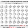 thumbnail image 2 of Perlas de plata Cusvation, 50 unidades, 1,3 pies, 10+5 mm, 2 of 7
